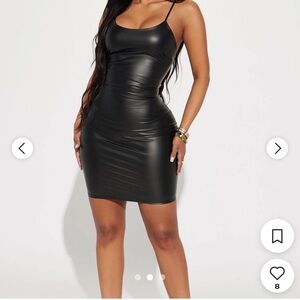Fashion Nova Black Bodycon Mini Dress for Night Out